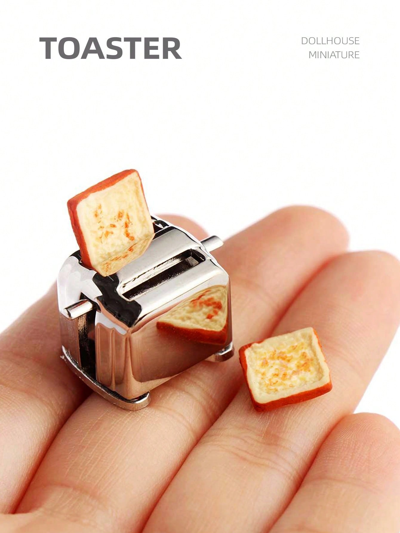 1:12 Dollhouse Miniature Toast - Kitchen Appliances Toys review and price