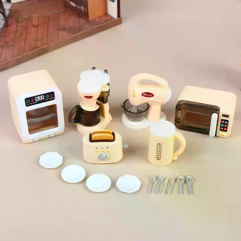 1 Set 1 12 Dollhouse Appliance - Kitchen Appliances Kids review and price