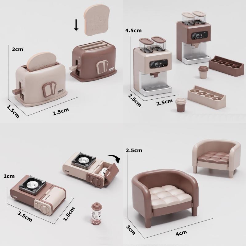 112 Scale Modern Dollhouse Mic - Kitchen Appliances Toys review and price