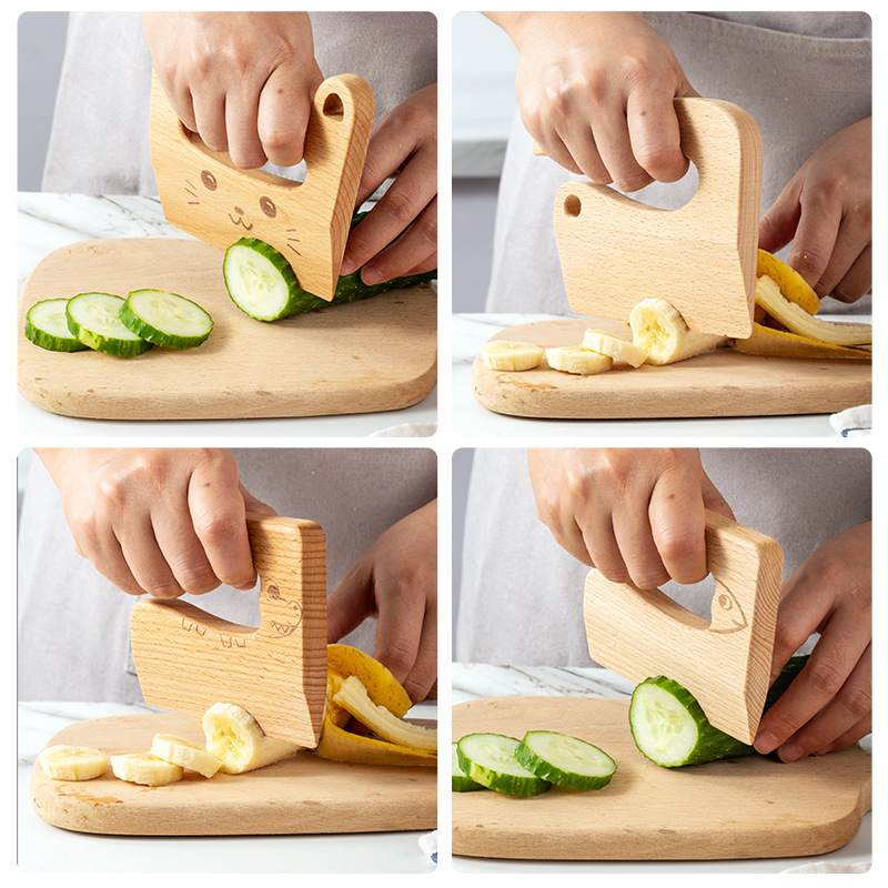 Wooden Kids Knife for Cooking  - Kitchen Appliances Kids review and price