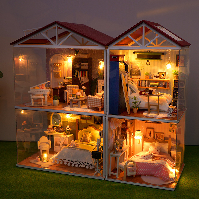 DIY Wooden Dollhouse Mini Bedr - Kitchen Appliances Toys review and price